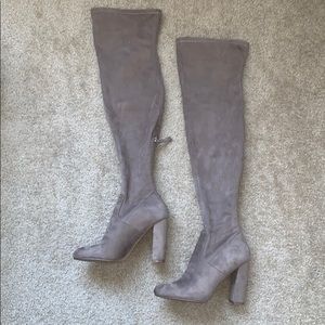 Steve Madden over the knee boots.
